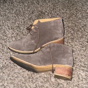 Barely worn Clark booties